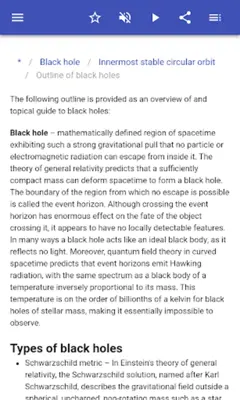 General relativity android App screenshot 11